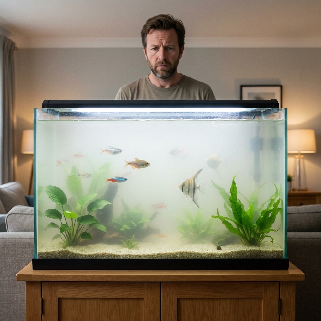 Cloudy Aquarium Water: 5 Common Causes and How to Clear It Up