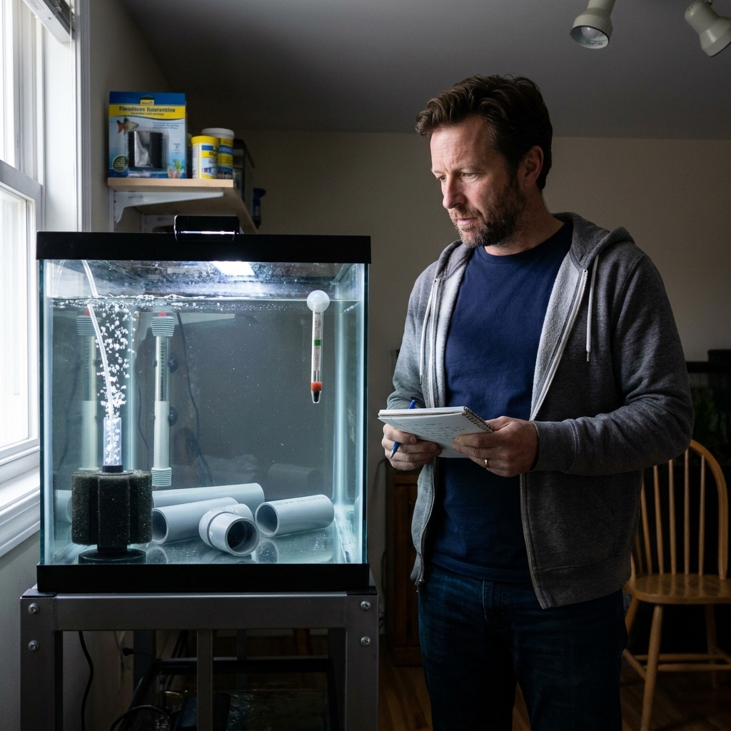 Quarantine Tank Setup for New or Sick Fish